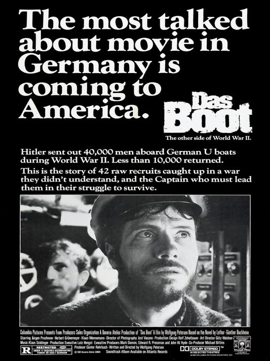 Das Boot paper poster