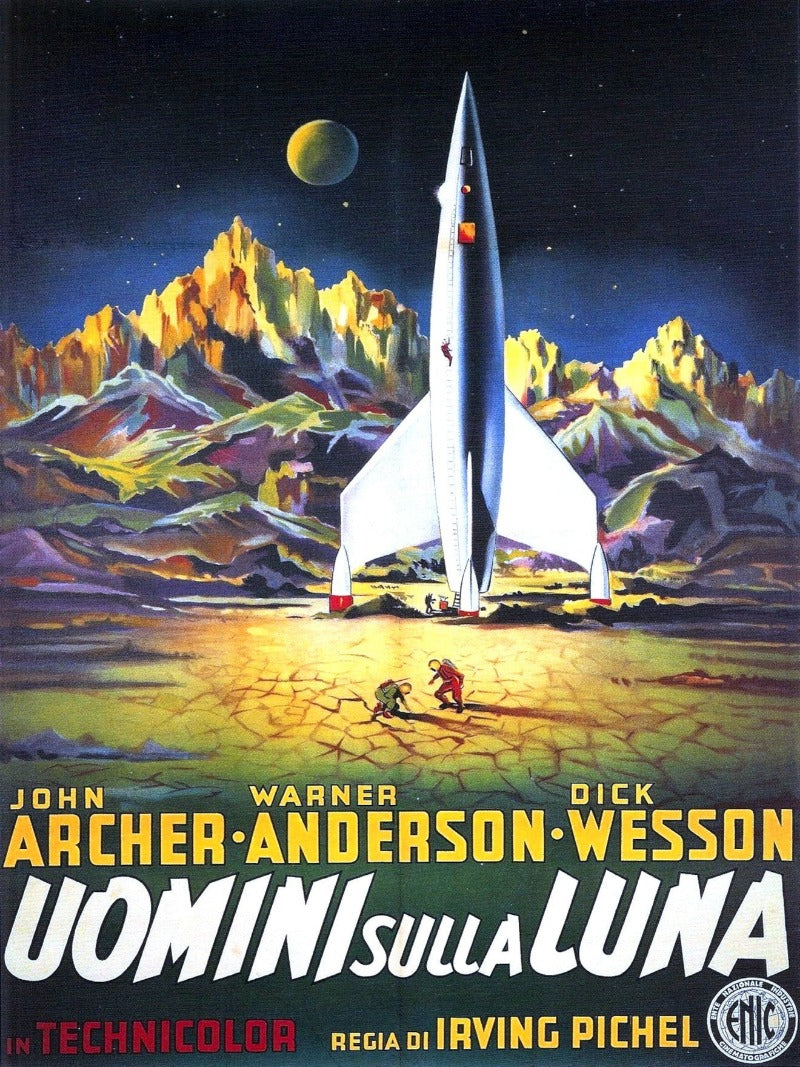 Uomini sulla luna - poster