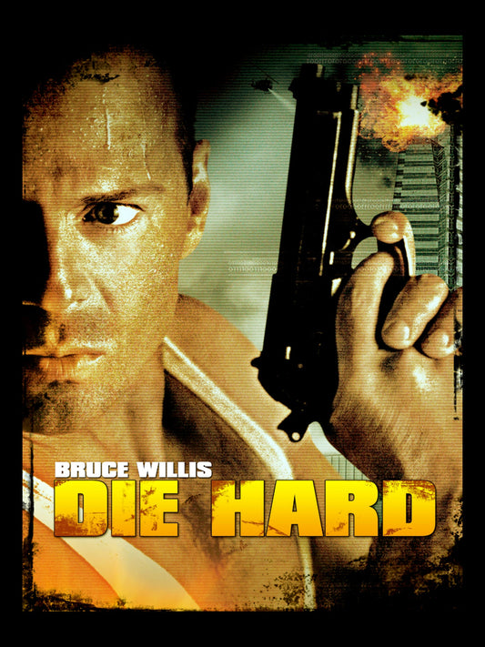 Die Hard paper poster