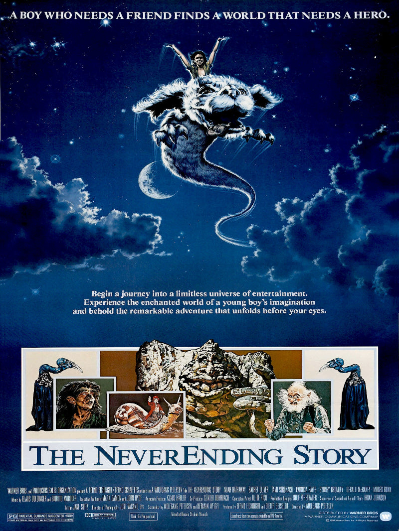 The Never Ending Story paper poster