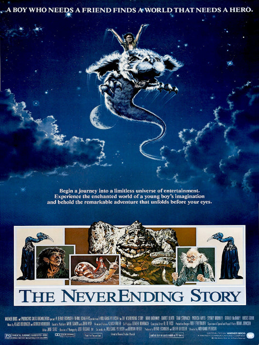 The Never Ending Story paper poster