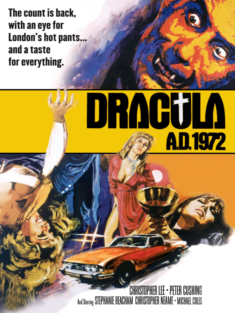 Dracula A.D. 1972 paper poster