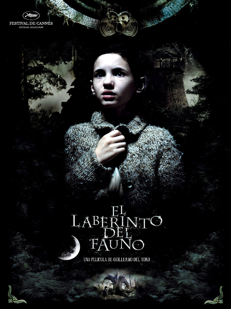 El laberinto del fauno paper poster