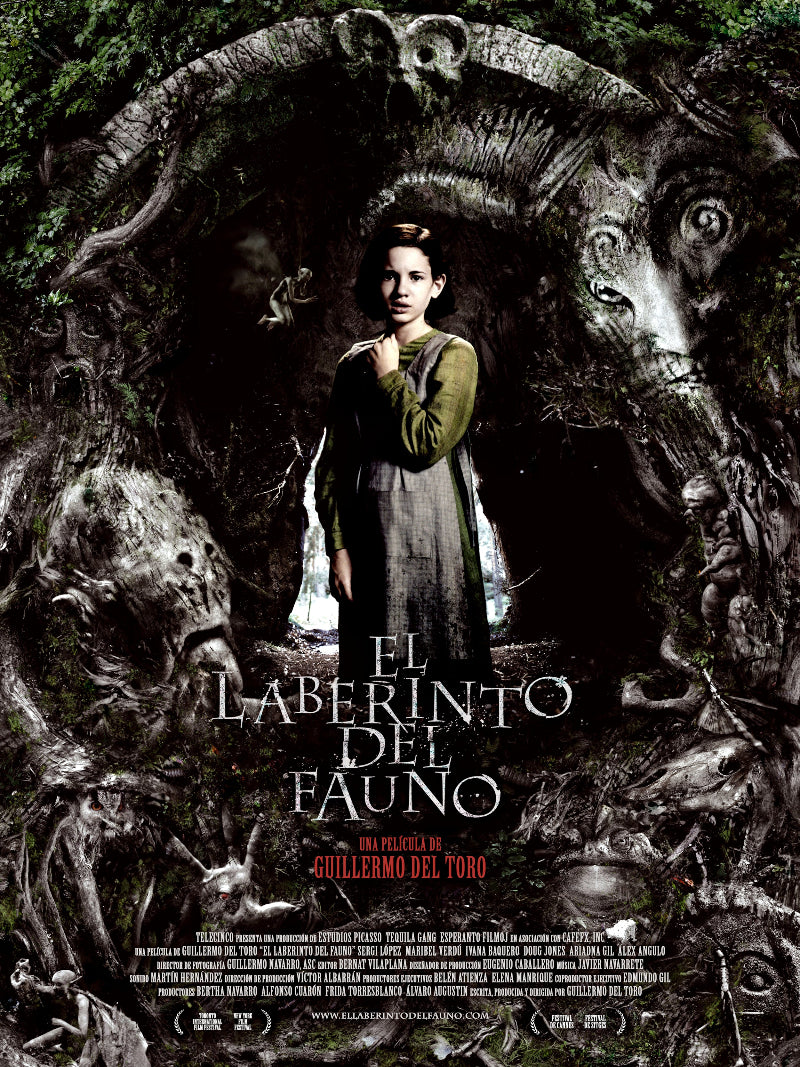 El laberinto del fauno paper poster