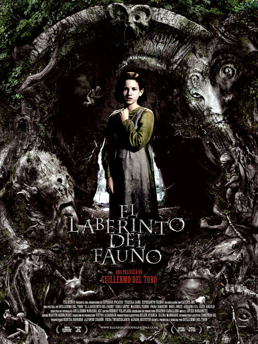 El laberinto del fauno paper poster