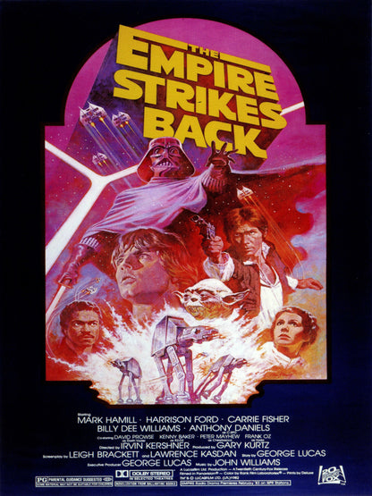 Star Wars The Empire Strikes Back paper poster