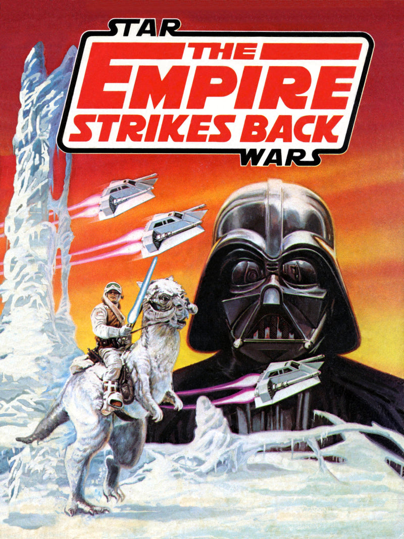 Star Wars The Empire Strikes Back paper poster