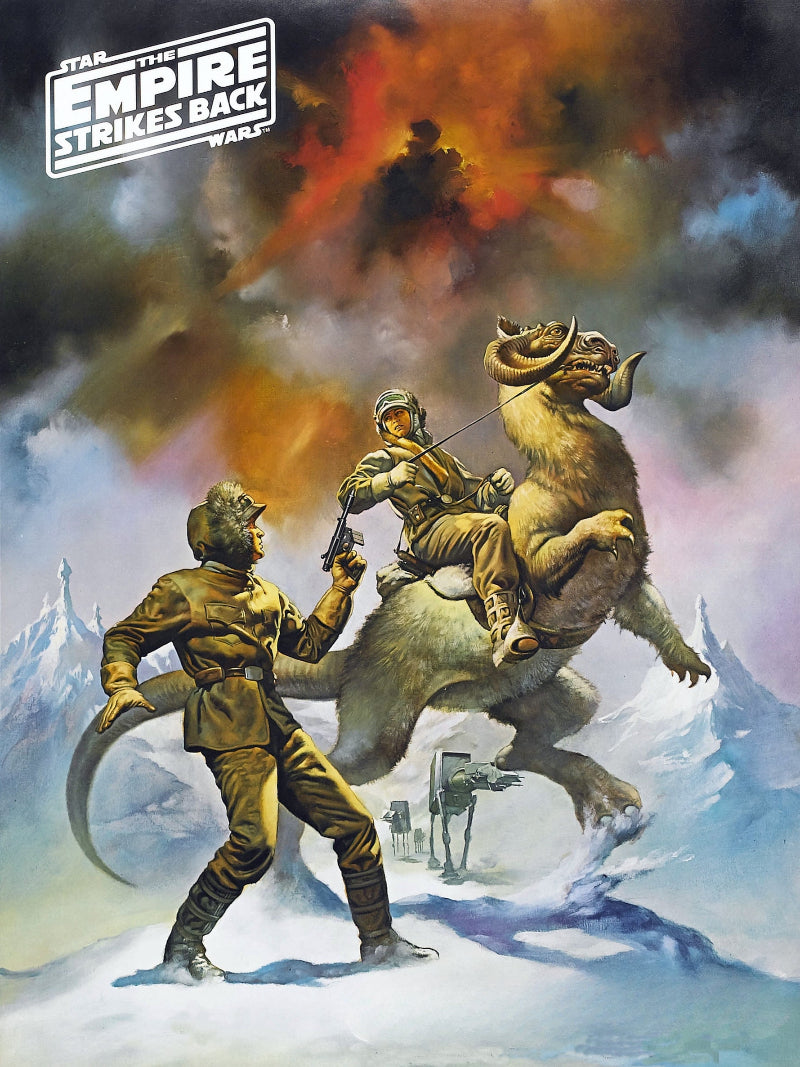 Star Wars The Empire Strikes Back paper poster