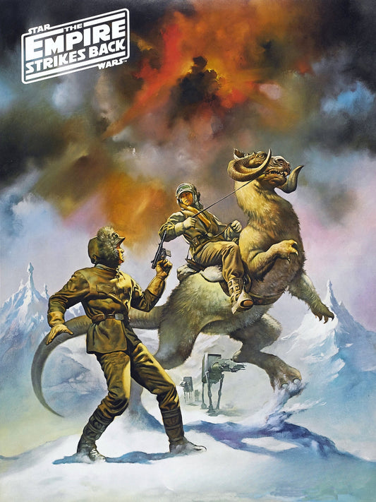 Star Wars The Empire Strikes Back paper poster