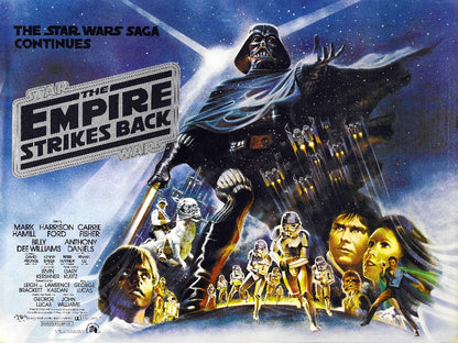 Star Wars The Empire Strikes Back paper poster