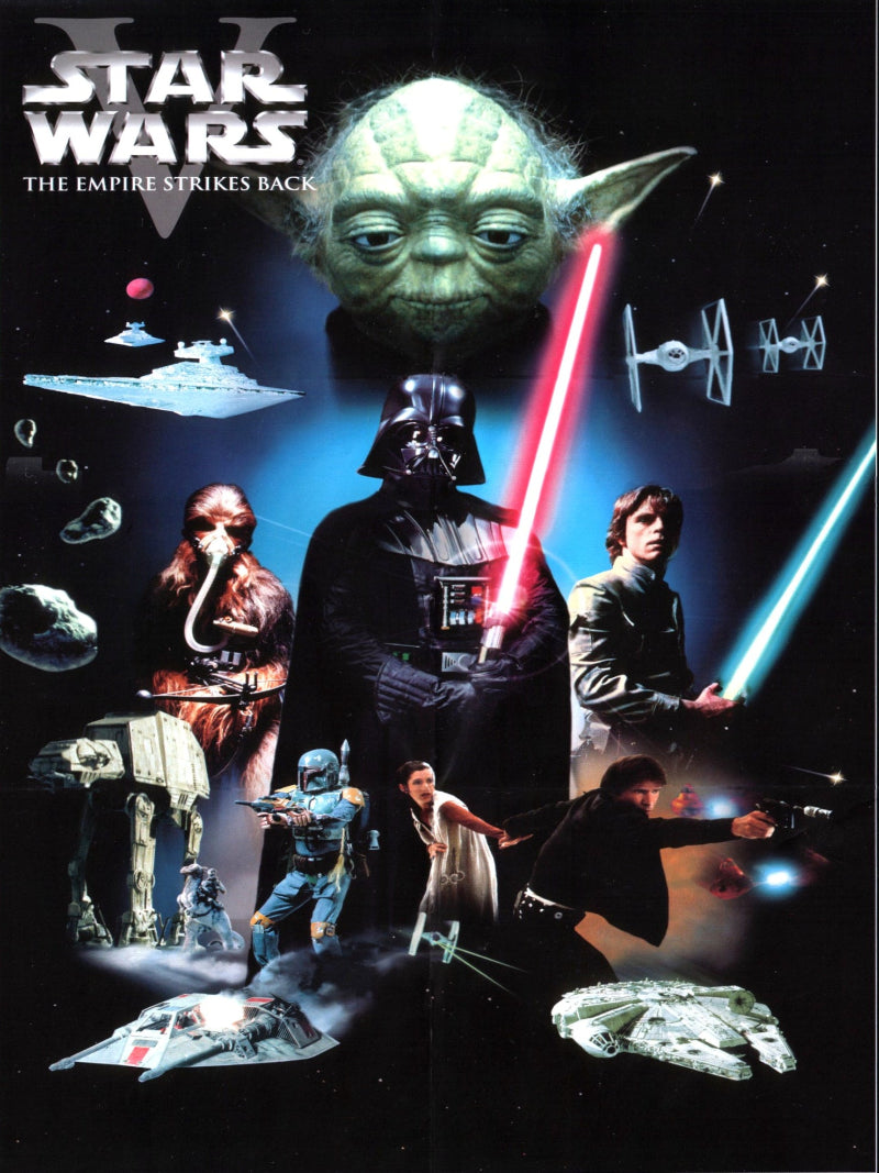 Star Wars The Empire Strikes Back paper poster