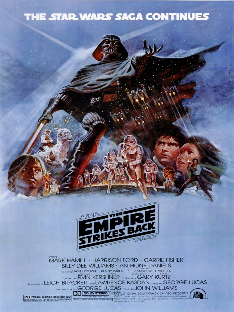 Star Wars The Empire Strikes Back paper poster