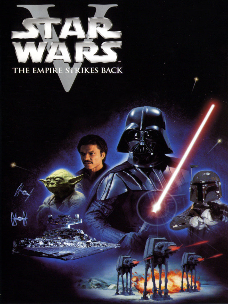 Star Wars The Empire Strikes Back paper poster