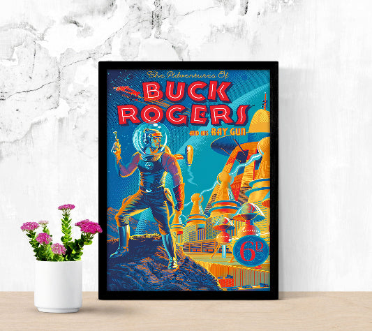 Buck Rogers in the 25th Century framed poster