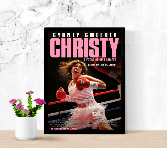 Christy framed poster