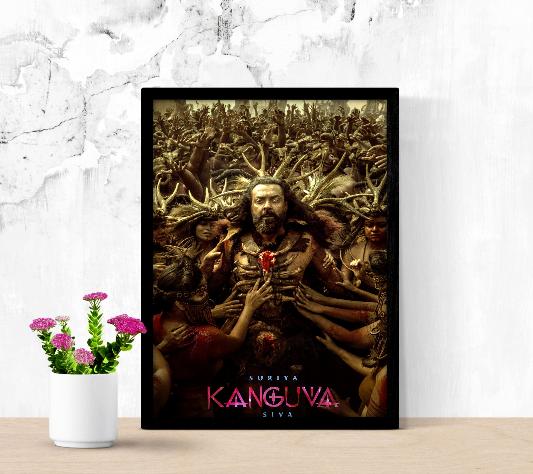 Kanguva framed poster