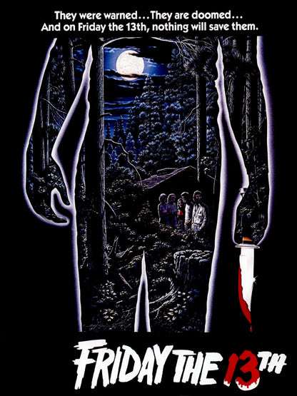 Friday The 13th paper poster