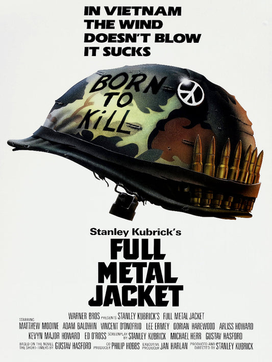 Full Metal Jacket paper poster