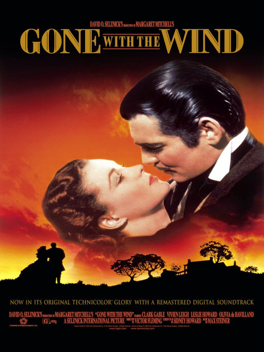 Gone With The Wind paper poster