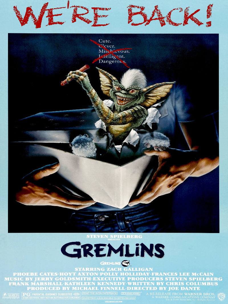 Gremlins paper poster