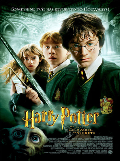 Harry Potter And The Chamber of Secrets paper poster