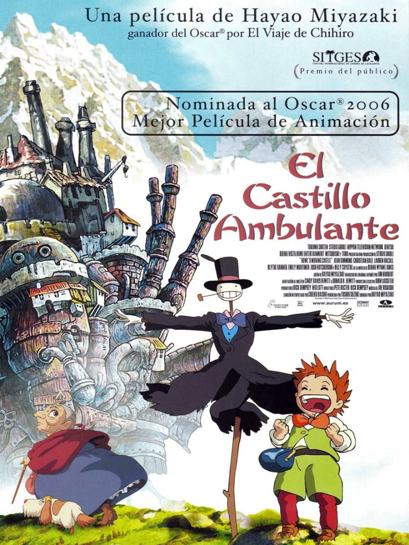 El castillo ambulante - poster