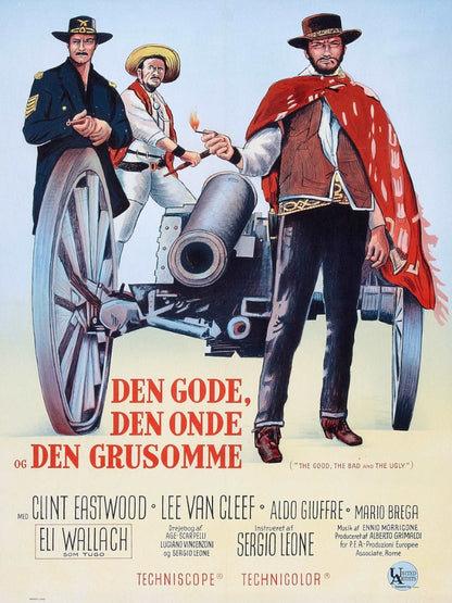 Den Gode Den Onde og Den Grusomme - poster