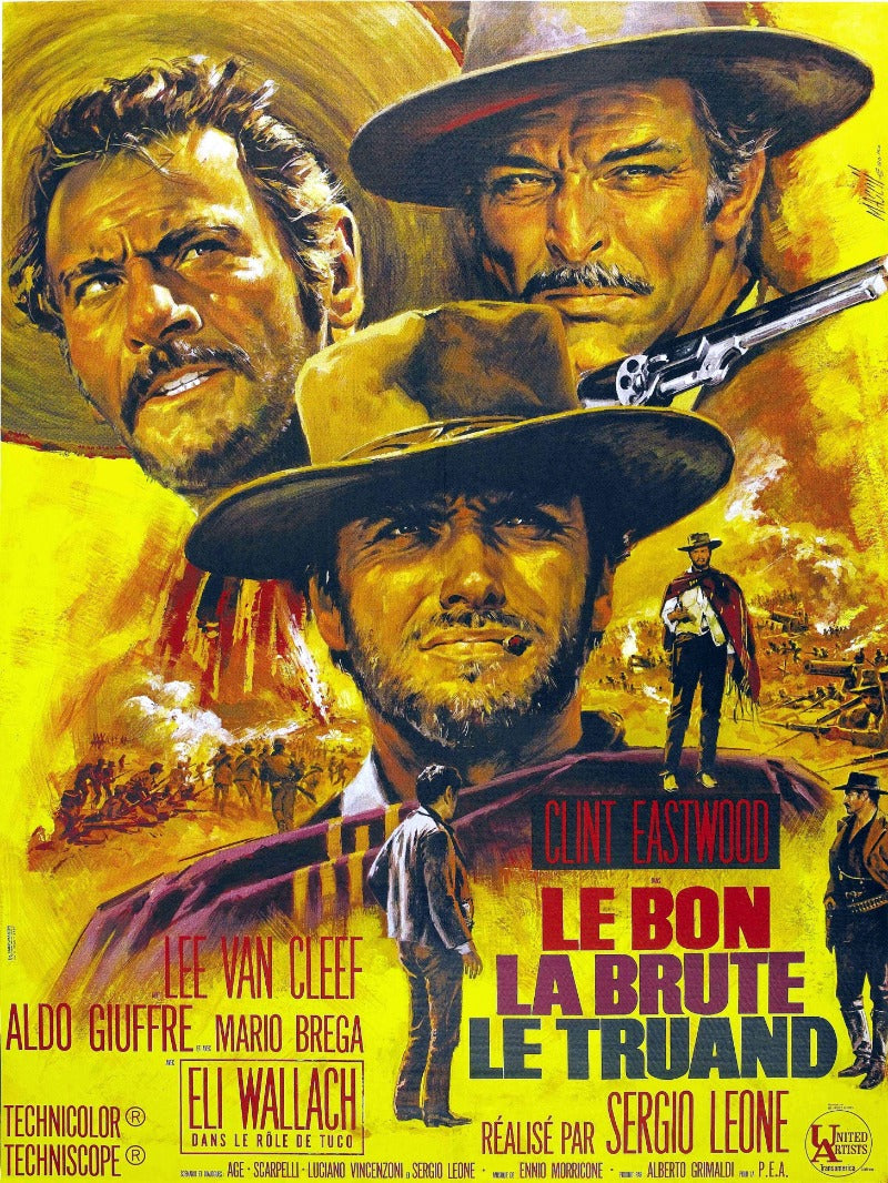 Le bon la brute le truand - poster