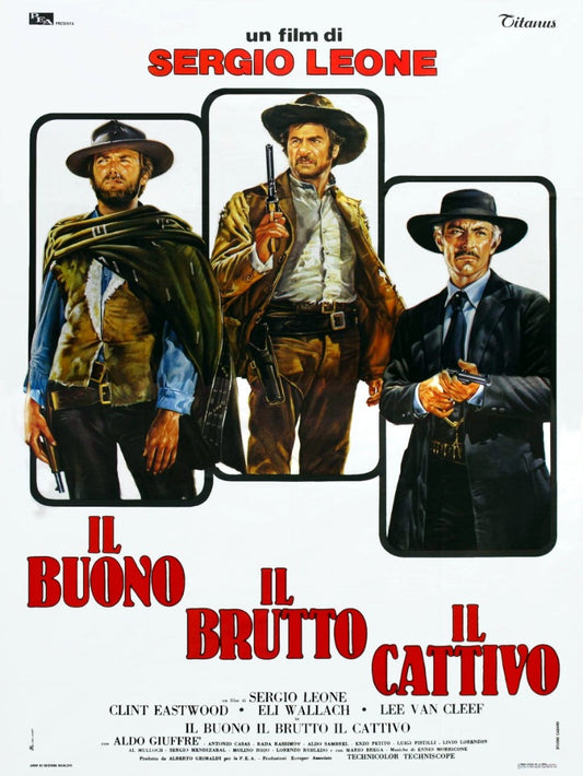 Il buono il brutto il cattivo - poster