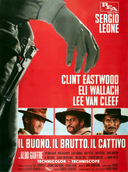 Il buono il brutto il cattivo - poster