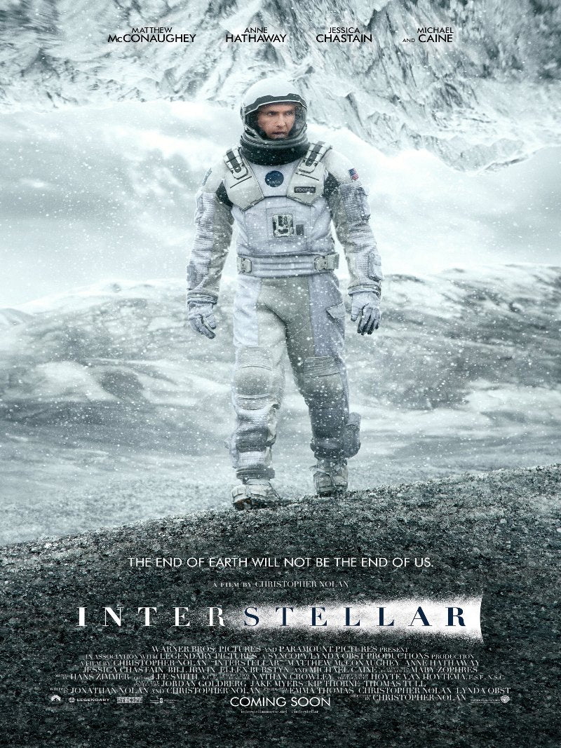 Interstellar paper poster