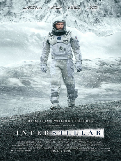 Interstellar paper poster