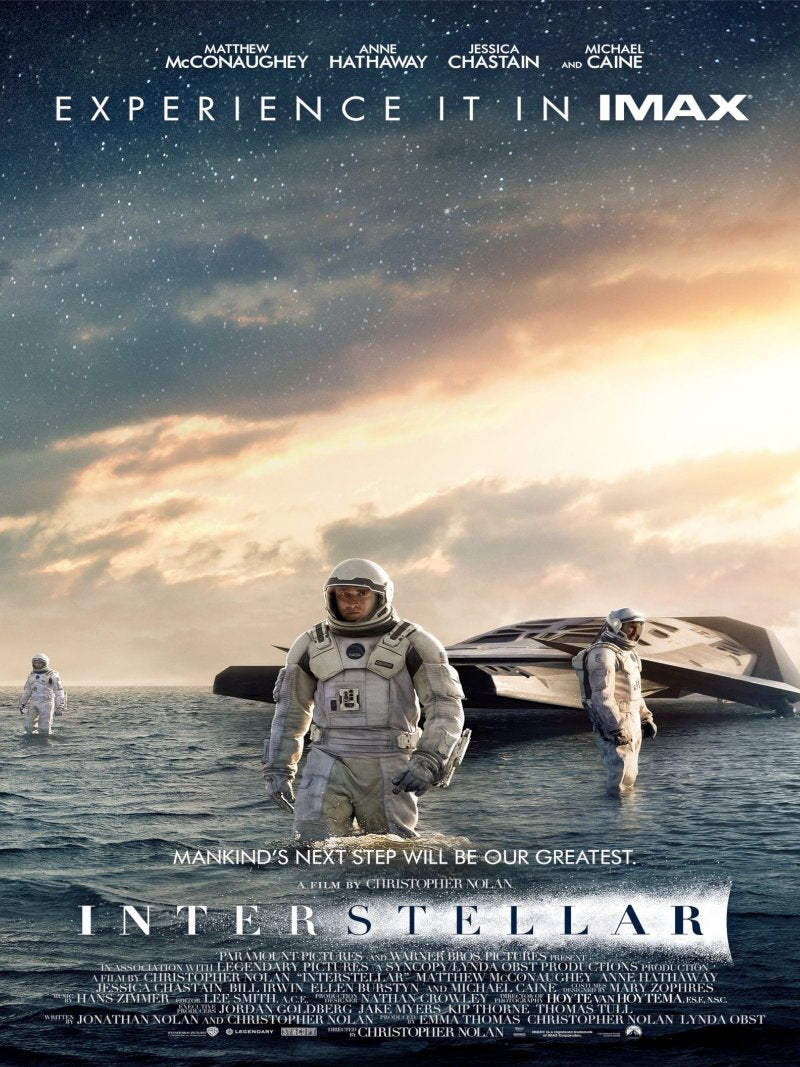 Interstellar paper poster