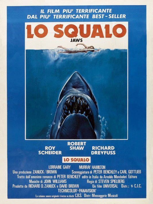 Lo squalo (Jaws) - poster