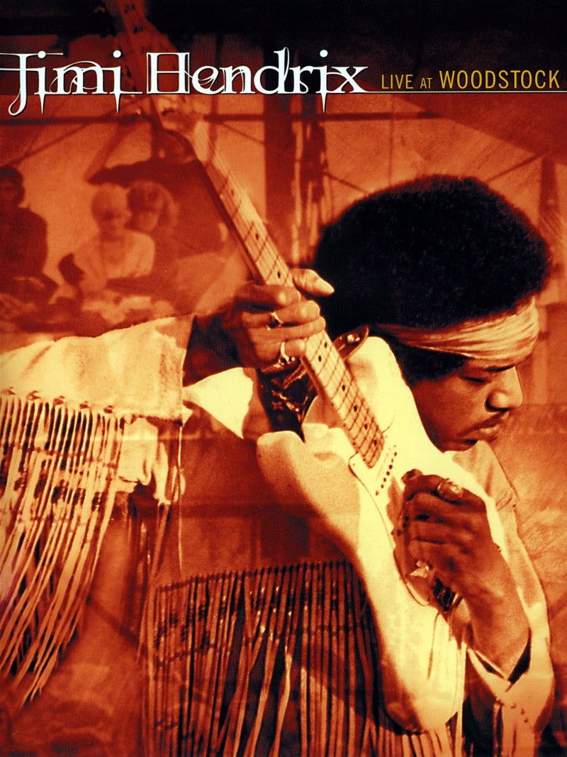 Jimi Hendrix Live at Woodstock - poster