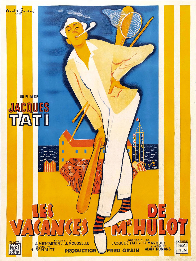 Les vacances de monsieur Hulot paper poster