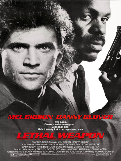 Lethal Weapon paper poster