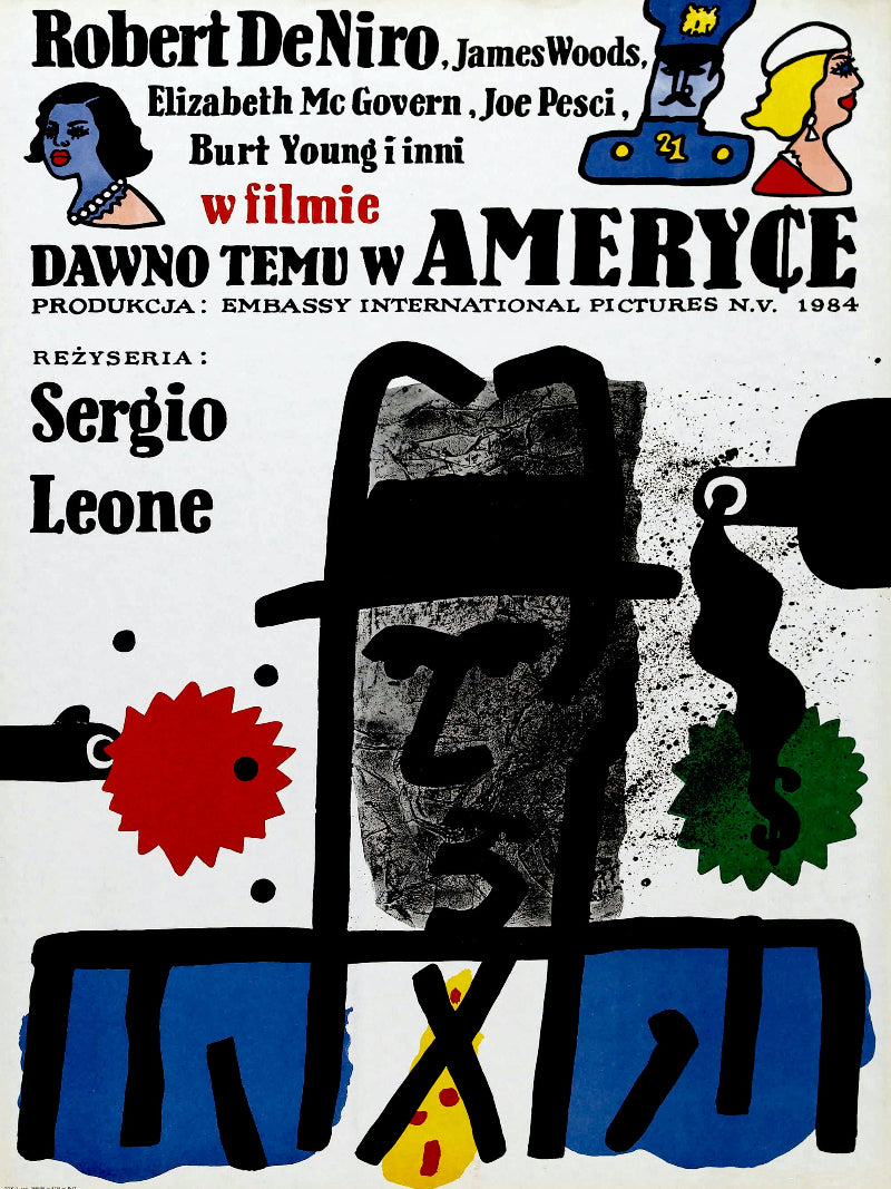 Dawno temu w Ameryce paper poster