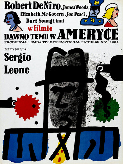 Dawno temu w Ameryce paper poster