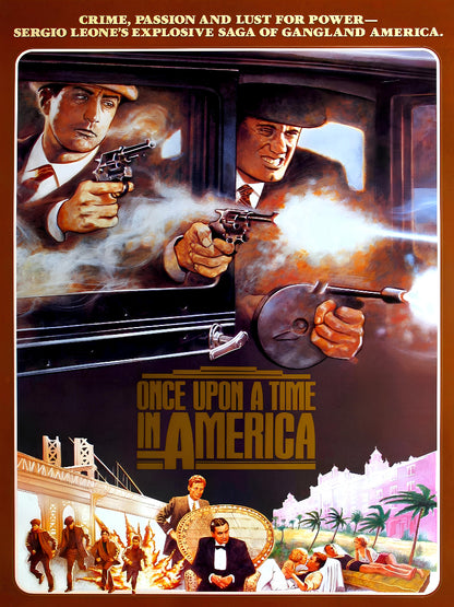 Once Upon A Time In America paper poster
