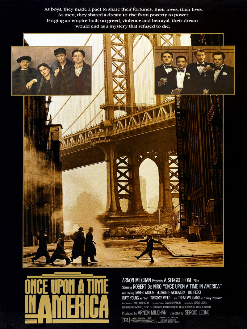 Once Upon A Time In America paper poster