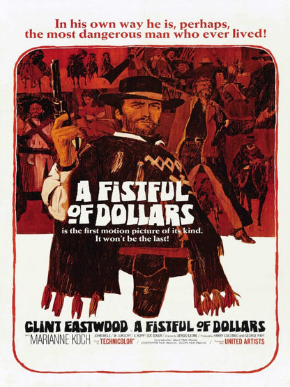 A Fistful of Dollars - poster