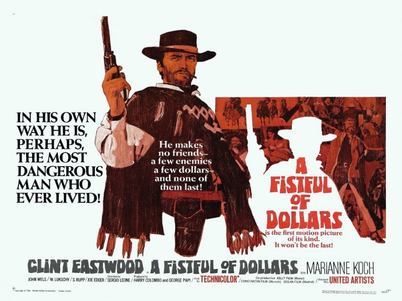 A Fistful of Dollars - poster