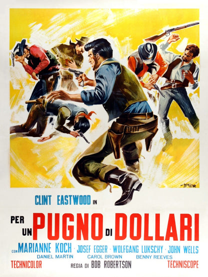 Per un pugno di dollari - poster