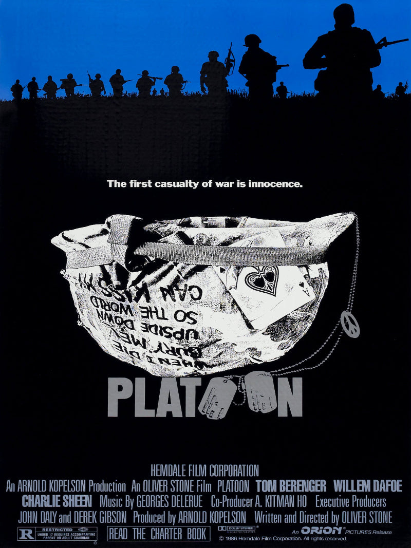 Platoon paper poster