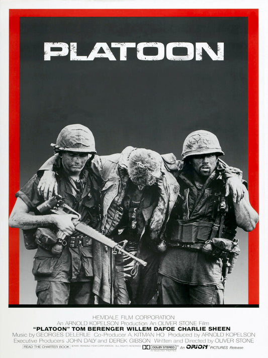 Platoon paper poster