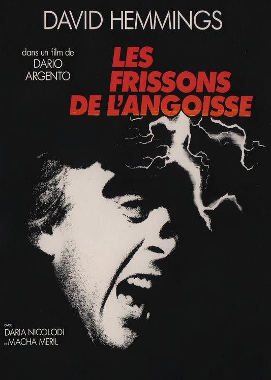 Les frissons de l'angoisse paper poster