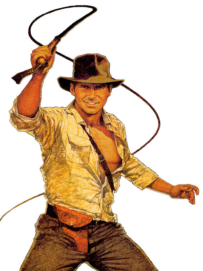 Raiders of The Lost Ark paper poster