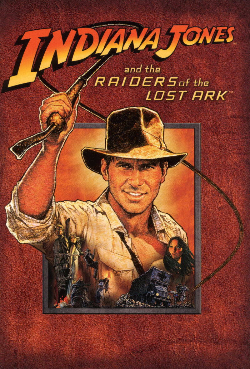 Raiders of The Lost Ark paper poster