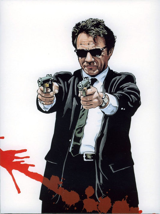 Reservoir Dogs paper poster